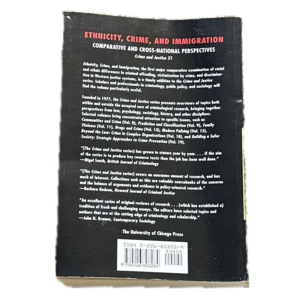 Crime and Justice, Volume 21:
Comparative and Cross-National
Perspectives - Picture 3 of 3